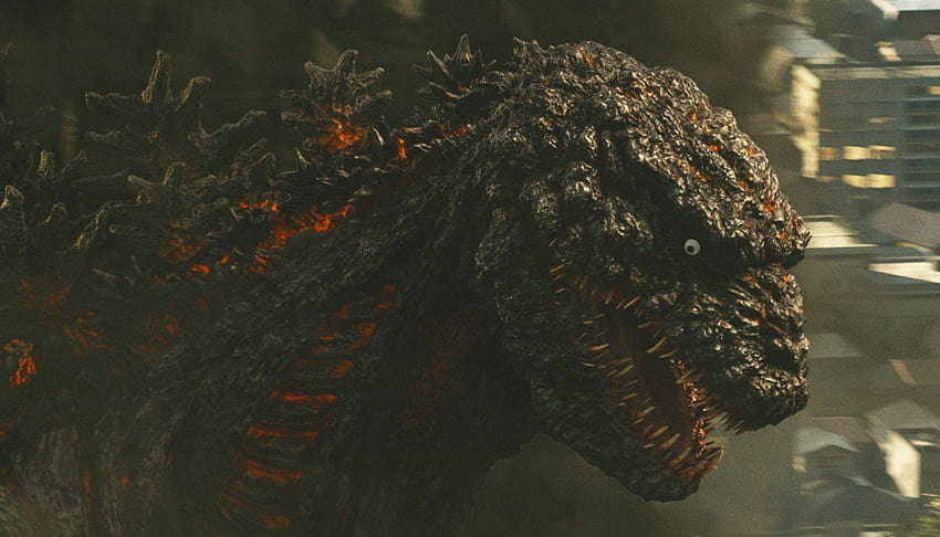 Godzilla Shin Godzilla ve arka planlar HD duvar kağıdı