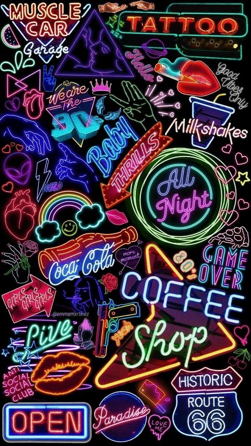 Neon anti social social club aesthetic HD phone wallpaper  Pxfuel