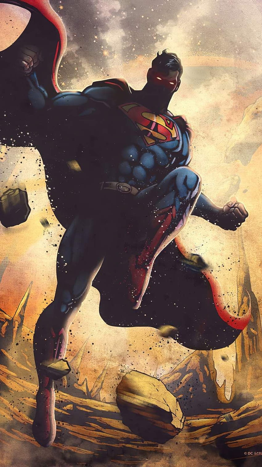 スーパーマン アート iPhone HD電話の壁紙
