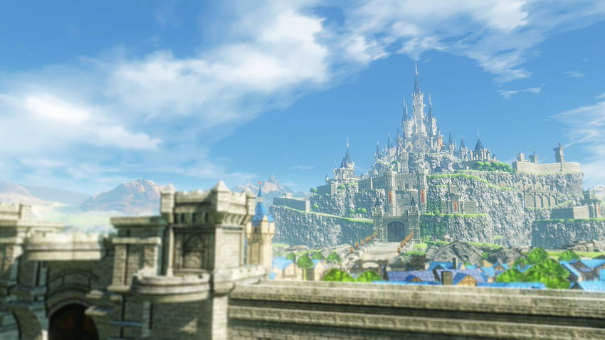 Take A Look at Hyrule Castle 100 Years Before Breath of the Wild HD wallpaper