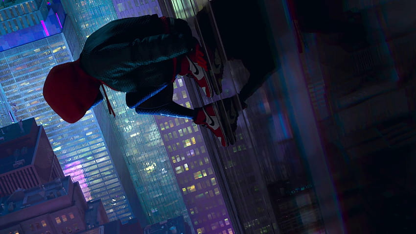 Spiderman: Into the SpiderVerse [3840x2160]、アニメ美的スパイダー バース 高画質の壁紙