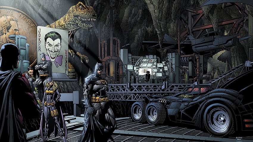 1 Batcave, la grotte de Batman Fond d'écran HD