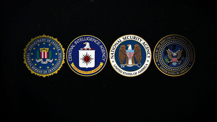 Central Intelligence Agency 6, logo de l'agence centrale de renseignement Fond d'écran HD