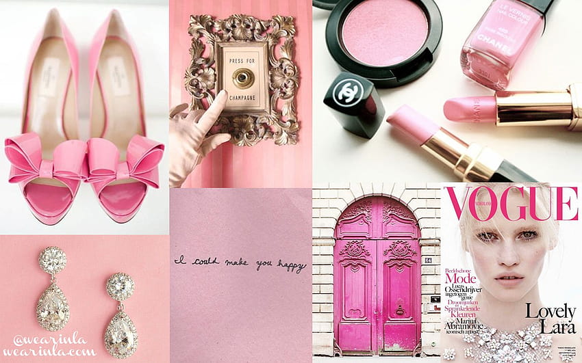 4 Girly Girl Backgrounds, girly things collage aesthetic HD wallpaper ...