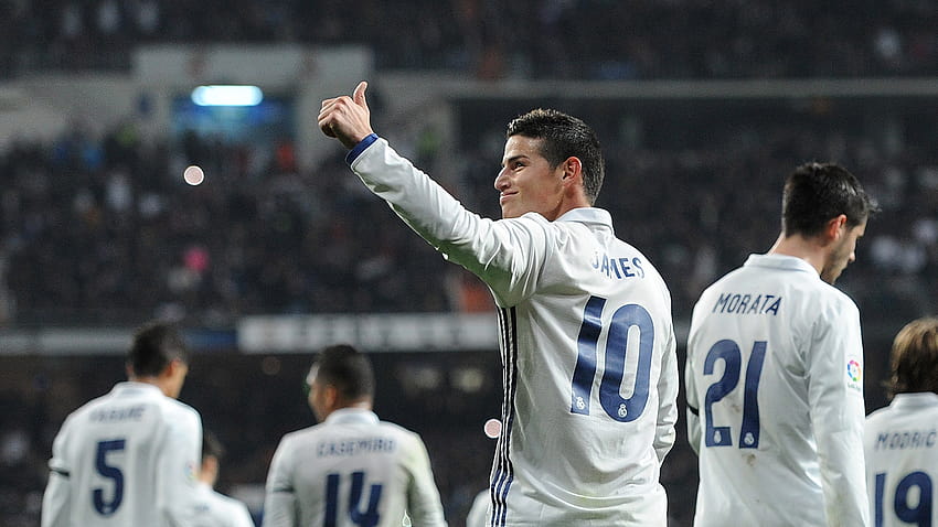 Who will inherit James Rodriguez's number 10 at Real Madrid?, james rodriguez real madrid HD wallpaper
