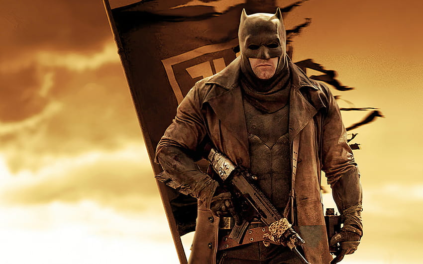 Zack Snyders Justice League Knightmare-Konzept, Albtraum-Batman HD-Hintergrundbild