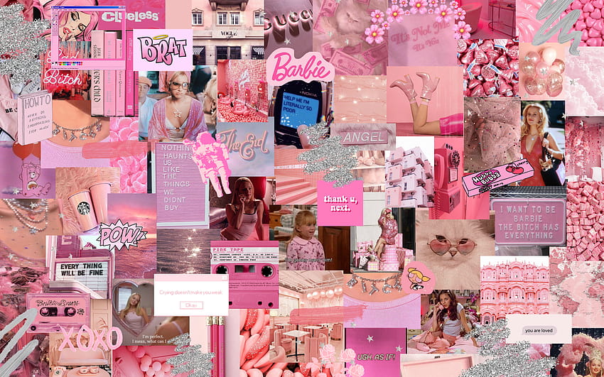 Pin on my, pink collage HD wallpaper | Pxfuel