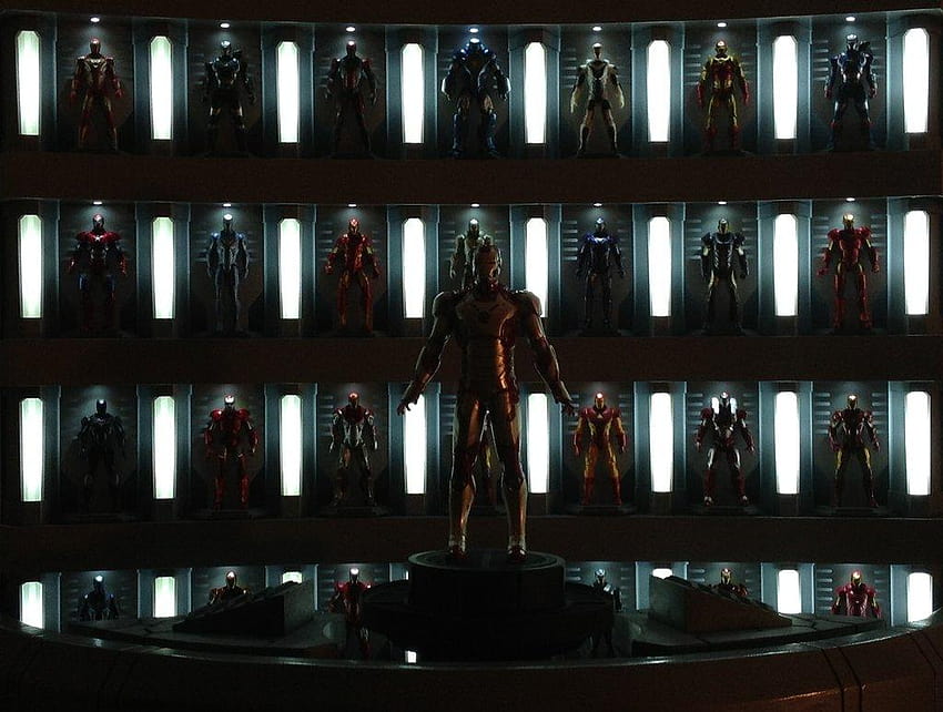 MARVEL COMICS: Marvel Cinematic Universe, all iron man armors HD wallpaper