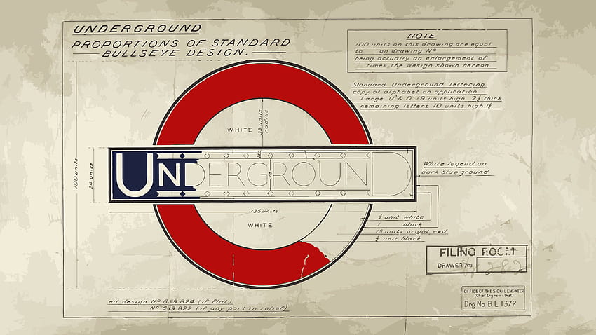 Frank Pick, london underground HD wallpaper