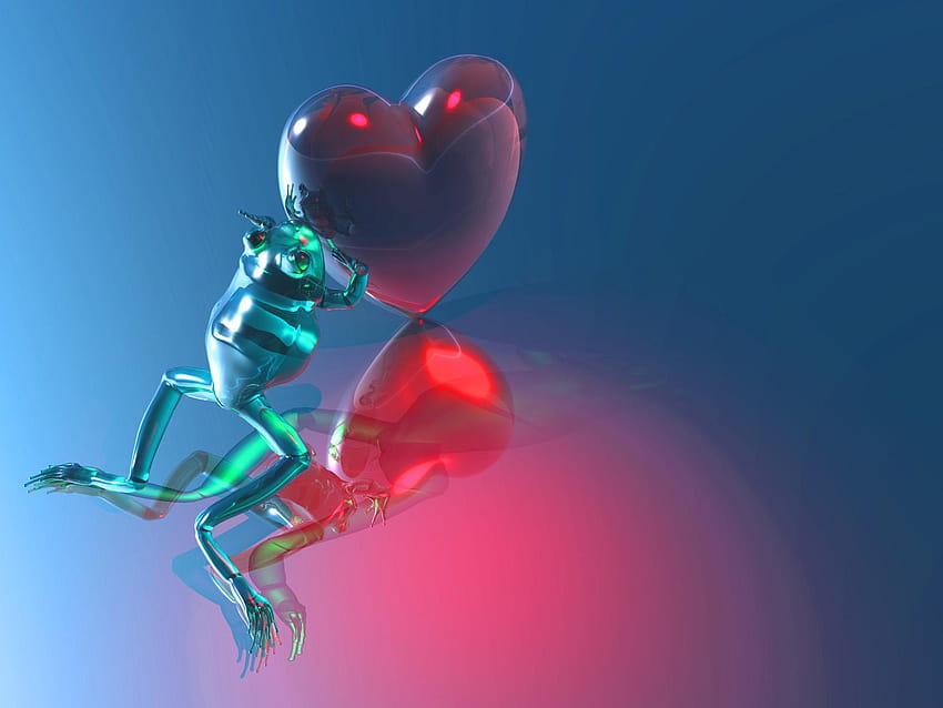 Download Valentine's Day Lilo And Stitch 3d Wallpaper