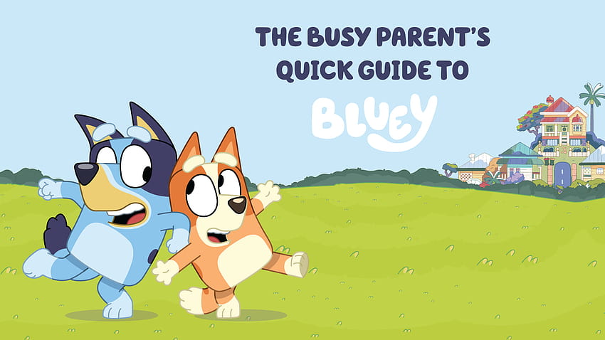 Bluey Guide: Folha de dicas rápida do pai ocupado, trixie heeler papel de parede HD