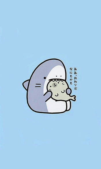 Cute shark pink shark HD phone wallpaper  Peakpx