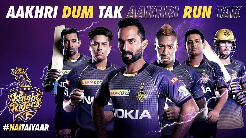VIVO IPL 2019: SRK Unveils 'KKR Hai Taiyaar' Song Video With a Message for Fans 'You Pray for Us, We Play for You', kkr 2020 HD wallpaper