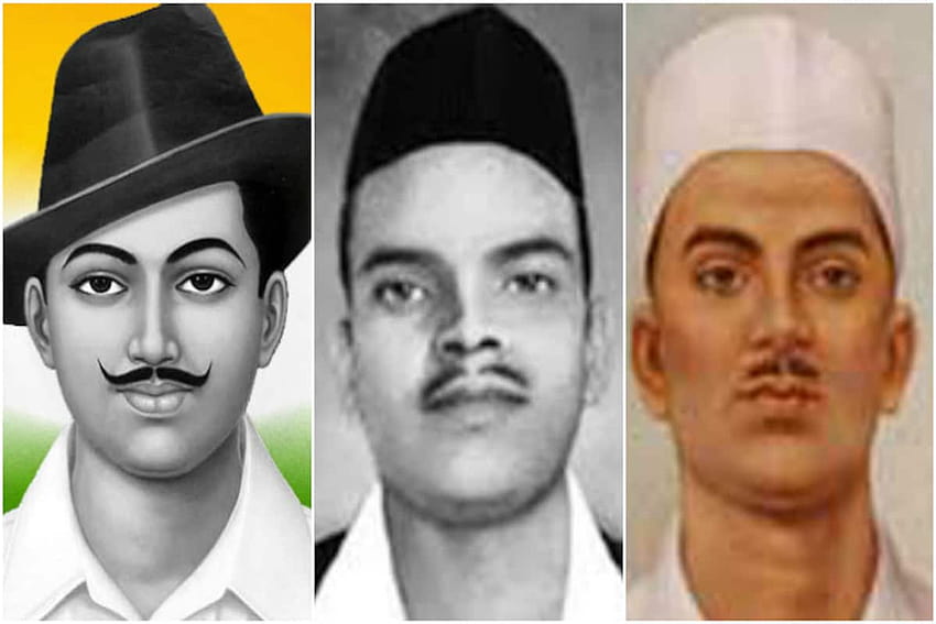 Shaheed Diwas 2017: Bhagat Singh, Rajguru, Sukev were hanged on March 23; 10 facts on Martyrs' Day, bhagat singh rajguru sukev HD wallpaper