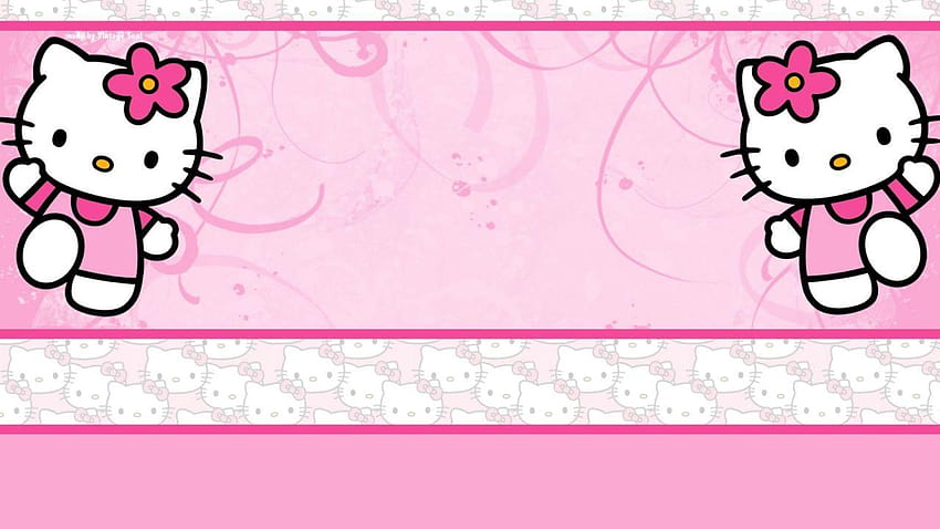 Hello Kitty Backgrounds 837287, fundo de lona hello kitty papel de parede HD
