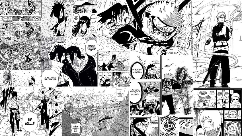 More Naruto Manga Panel ! :D [1920 x 1080] : r/, naruto comic HD wallpaper