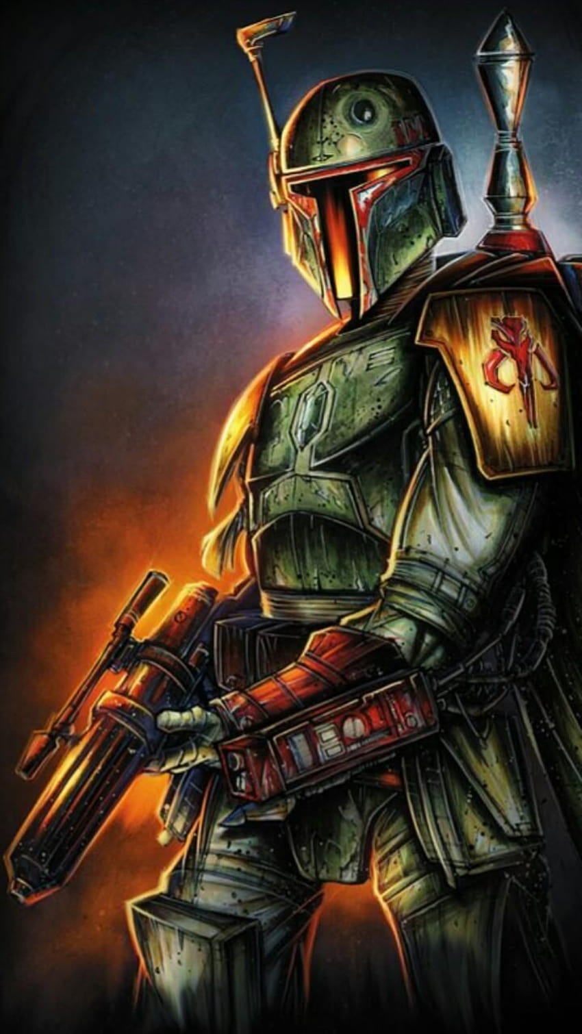 Boba Fett for mobile phone, tablet, computer and other devices and ., star wars portrait HD phone wallpaper