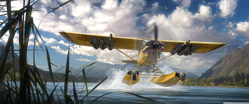 Wasserflugzeug HD-Hintergrundbild