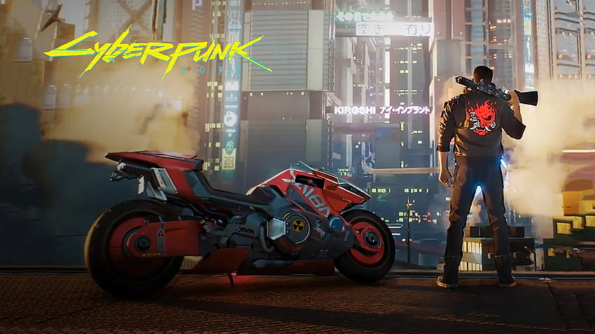 Cyberpunk motorbike wallpaper - Crystalika: Premium Quality AI Images