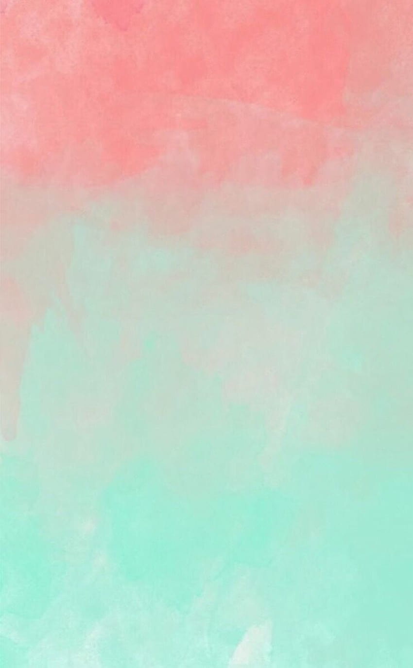 Mint Green Pastel Color, pink and green mix HD phone wallpaper