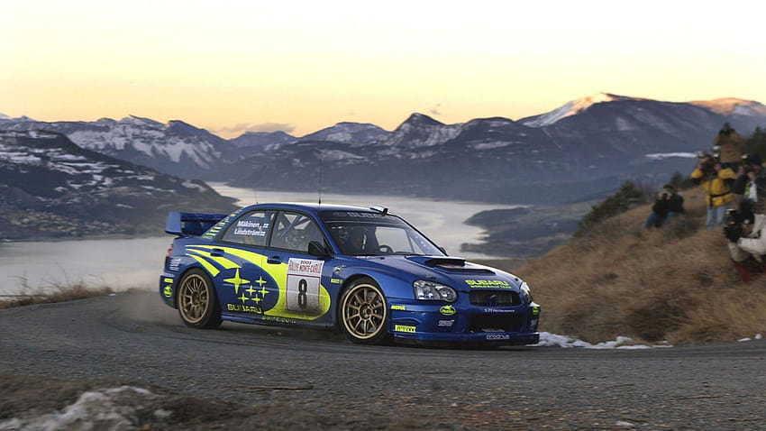 Subaru Rally Car HD wallpaper