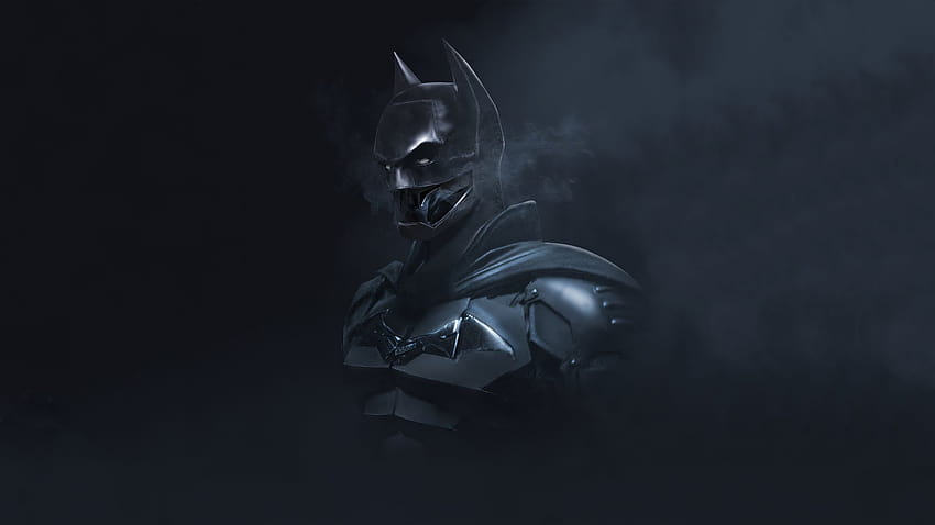 Batman And His Bats Behind Him 4K wallpaper download