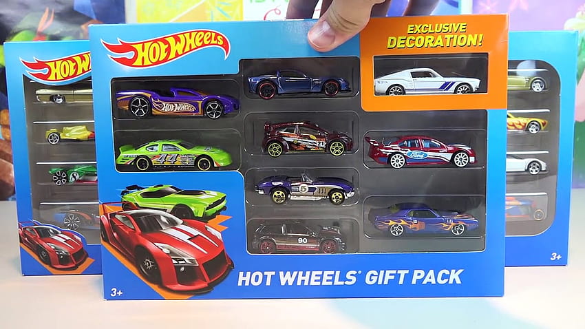Hot Wheels HW Workshop 20 TOY CARS Part 3 & Gift Pack! HD wallpaper