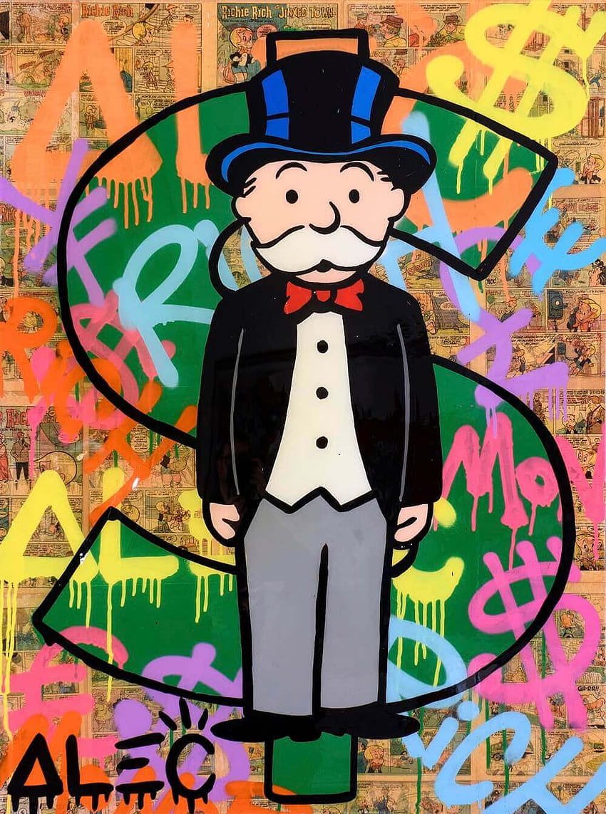 alec monopoly painting » Electronic HD phone wallpaper