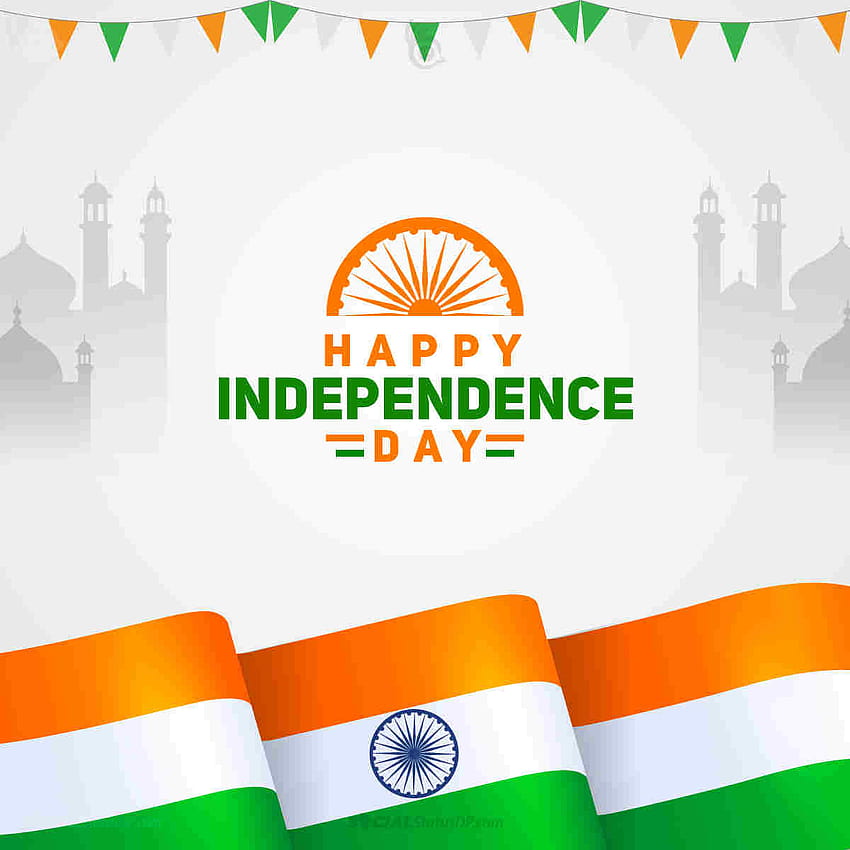 Feliz Día de la Independencia 2022, deseos, citas, mensajes, día de la independencia india 2022 fondo de pantalla del teléfono