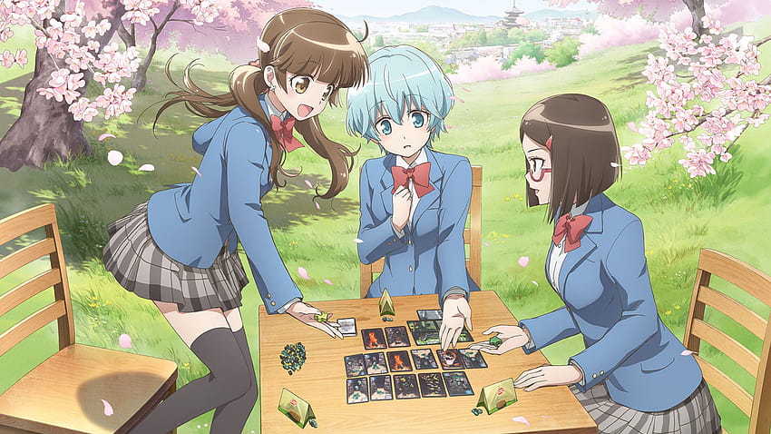 After School Dice Club é uma série de anime Tudo sobre jogos de mesa papel de parede HD