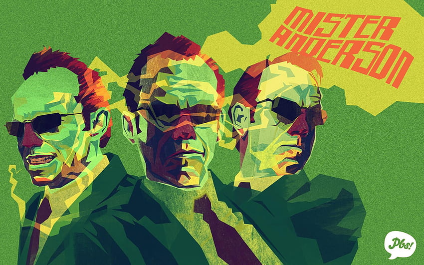 typography, Agent Smith, The Matrix, sunglasses, artwork, green HD wallpaper