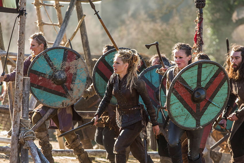 Lagertha Defends Kattegat HD wallpaper | Pxfuel