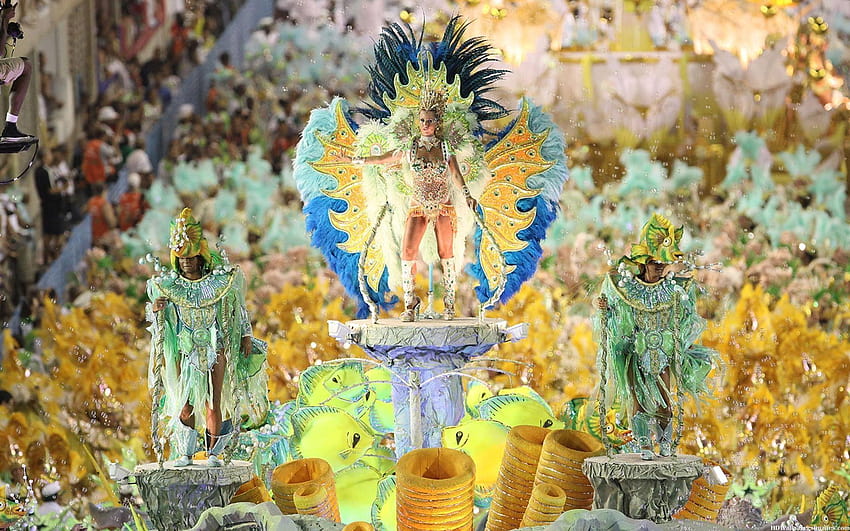 Karneval, Karneval in Rio de Janeiro HD-Hintergrundbild
