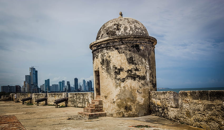 estoque de Cartagena, cidade, colômbia papel de parede HD