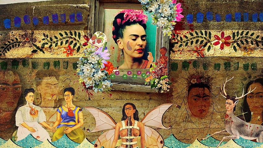 KaceySchwartz'dan Frida Kahlo DeviantArt Arkaplanları Üzerine HD duvar kağıdı