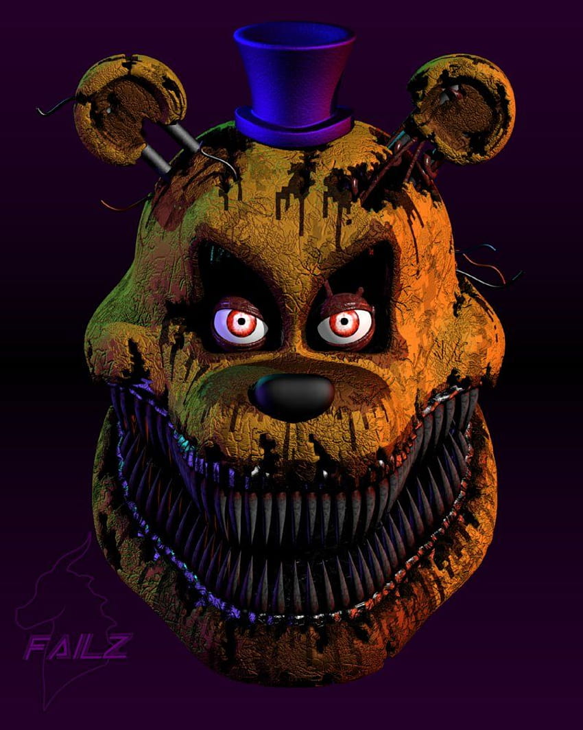 Pesadelo Fredbear papel de parede HD