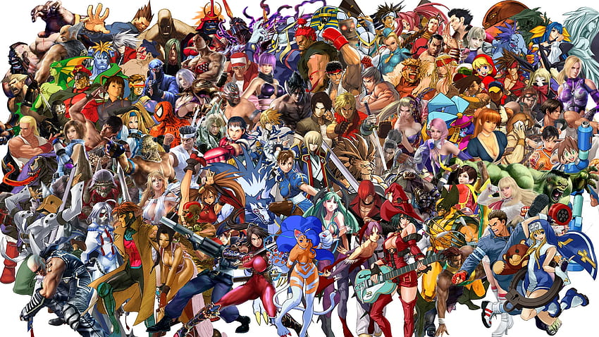 7 Video Game Characters, games collage HD wallpaper | Pxfuel