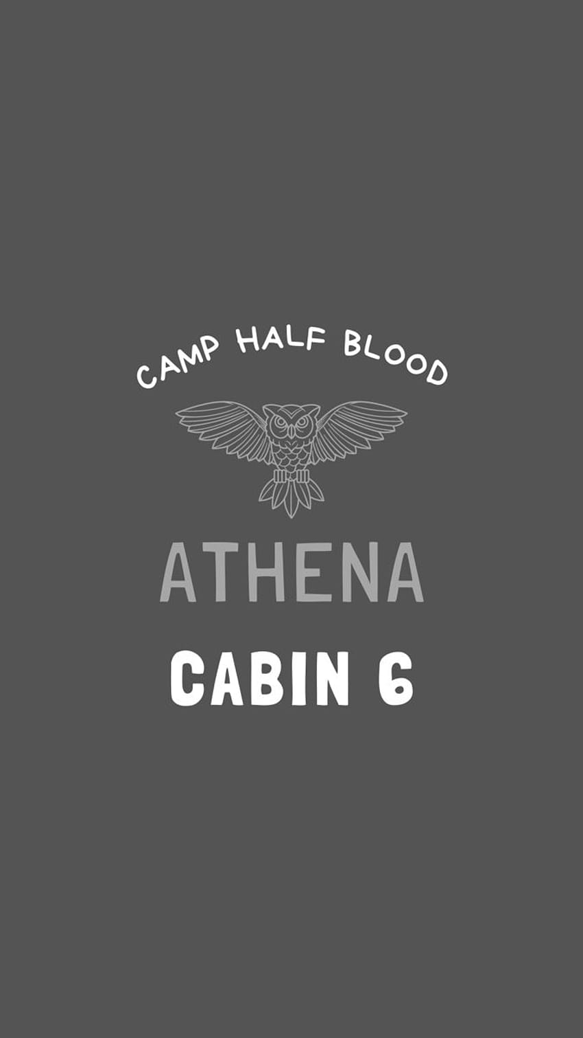 Percy Jackson Camp Half-Blood - Cabin Six - Athena Art Print