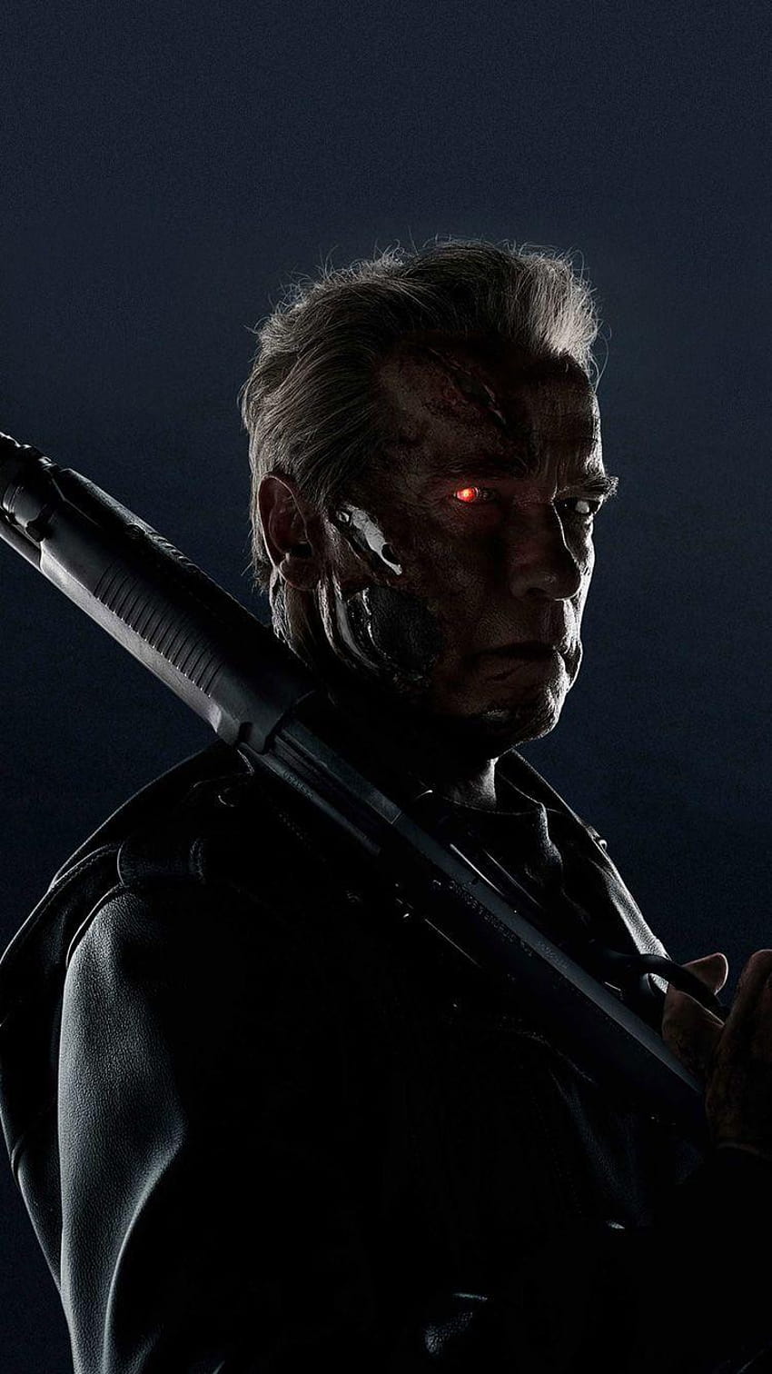 ↑↑TIPP UND HOL DIR DIE APP! Art Creative Movie Cinema Terminator, Terminator 6 HD-Handy-Hintergrundbild