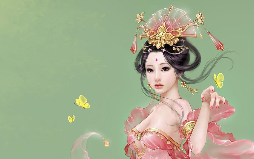 23 The Ancient Chinese Beauty beautiful chinese anime girl HD wallpaper   Pxfuel