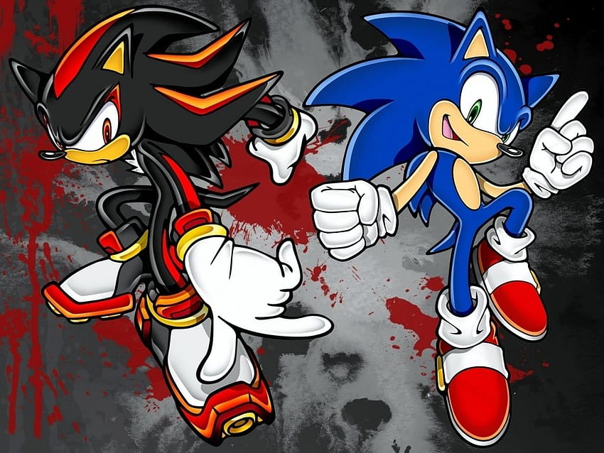 Shadow And Sonic, sonic x shadow the hedgehog HD wallpaper