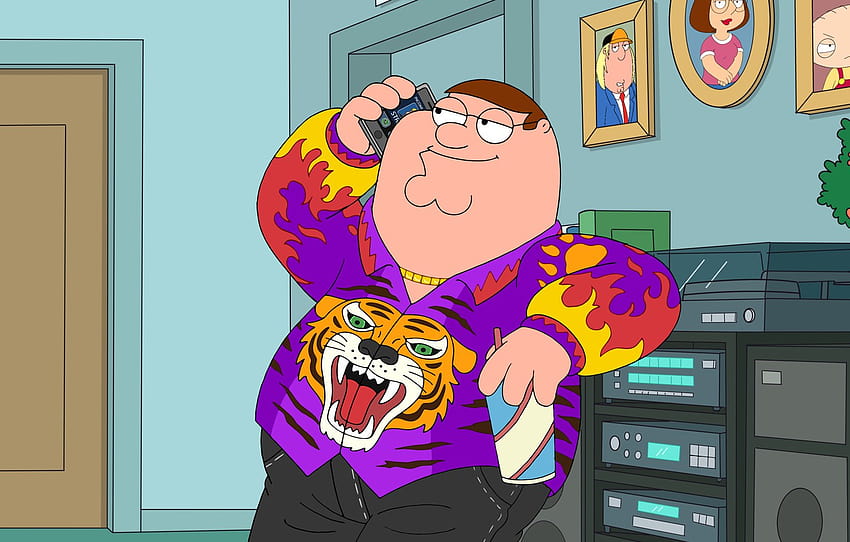 Style, Family guy, Shirt, Family Guy, Cartoon, Peter, Peter Griffin, The cartoon series, Peter Lowenbrau, Peter Lowenbrau, Peter Griffin , section фильмы, family guy peter HD wallpaper