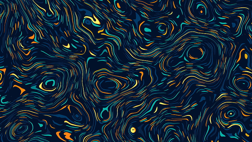 Swirl Art Keren Baru, Artis Wallpaper HD