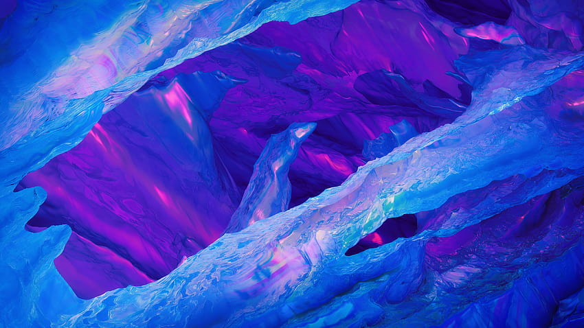 932513 , abstract, purple, crystal, ice, blue, ice crystal HD wallpaper