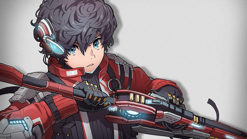 1920x1080 Anime Boy, Futuristic Sword, Curly Hair for , curly haired anime boy HD wallpaper