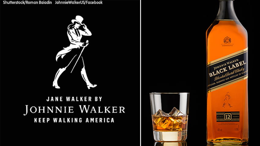 Johnnie Walker przyjmuje kobiece logo na cześć miesiąca historii kobiet, użytkownicy mediów społecznościowych pytają, dlaczego Tapeta HD