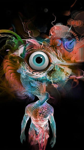 Desktop Wallpaper 1080p Psychedelic art High-