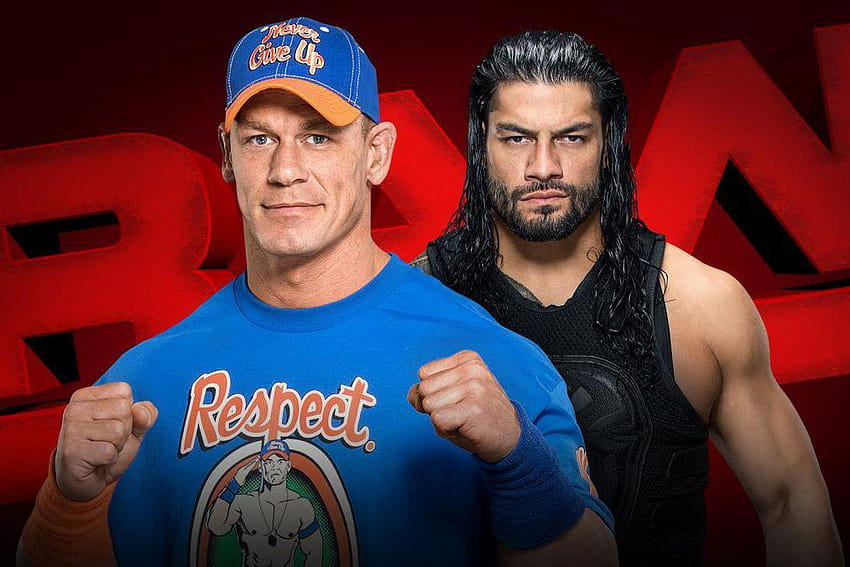WWEはすでにジョン・シナvs.ローマン・レインズ、ローマン・レインズ、ジョン・シナの準備を進めています 高画質の壁紙