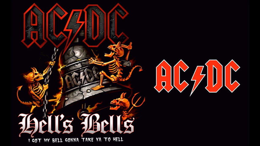 AC DC, hells bells HD wallpaper