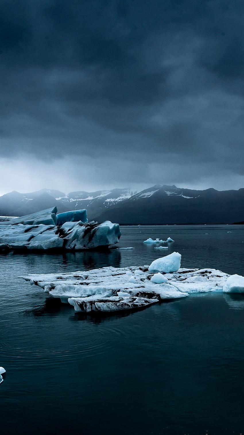 ทะเล ฤดูหนาว น้ำแข็ง OS ฤดูหนาวที่เป็นน้ำแข็ง วอลล์เปเปอร์โทรศัพท์ HD